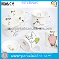 cute white ceramic cups wholesale for kids